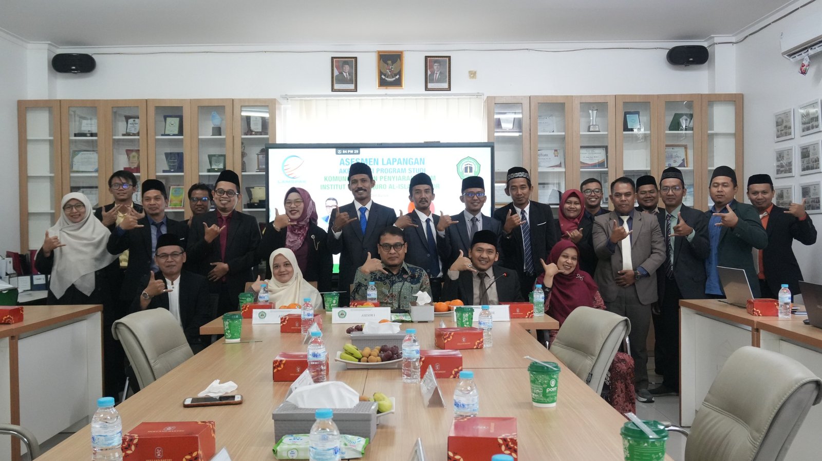 Asesmen Lapangan Akreditasi Program Studi Komunikasi dan Penyiaran Islam IUQI Bogor